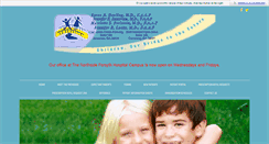 Desktop Screenshot of johnscreekpediatrics.net